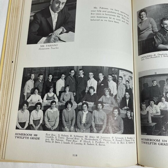 Monroe High School 1961 Yearbook Rochester New York Monrolog Hardcover u - Picture 7 of 10